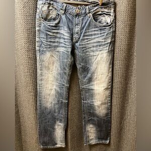Buffalo David Bitton- Men's 34 Faded Jeans